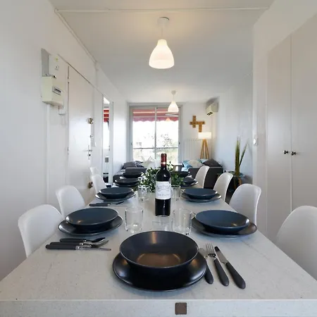 Le St Georges * 5 Chb 10pers *clim *parking*tram * Montpellier